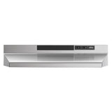 Broan® 30-Inch Convertible Under-Cabinet Range Hood, 230 Max Blower CFM, Stainless Steel