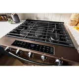 30-inch Smart Slide In Gas Range with Air Cooking Technology, No Preheat Air Fry, Steam/Self Clean and High Speed Preheat