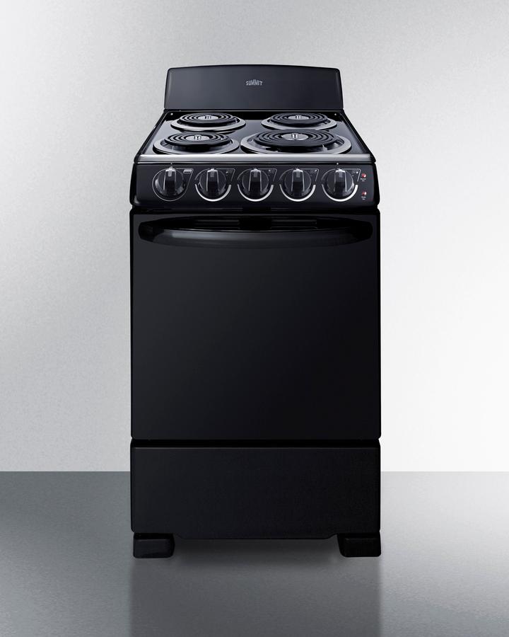 20" Wide Electric Coil Range