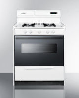 30" Wide Gas Range