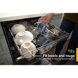 Fingerprint Resistant Dishwasher with 3rd Rack & Large Capacity