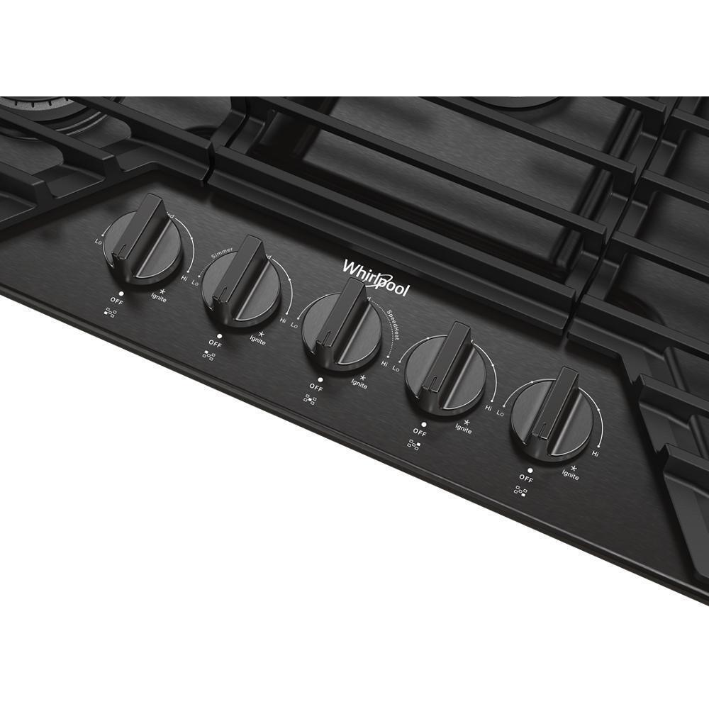 36-inch Gas Cooktop with EZ-2-Lift™ Hinged Cast-Iron Grates