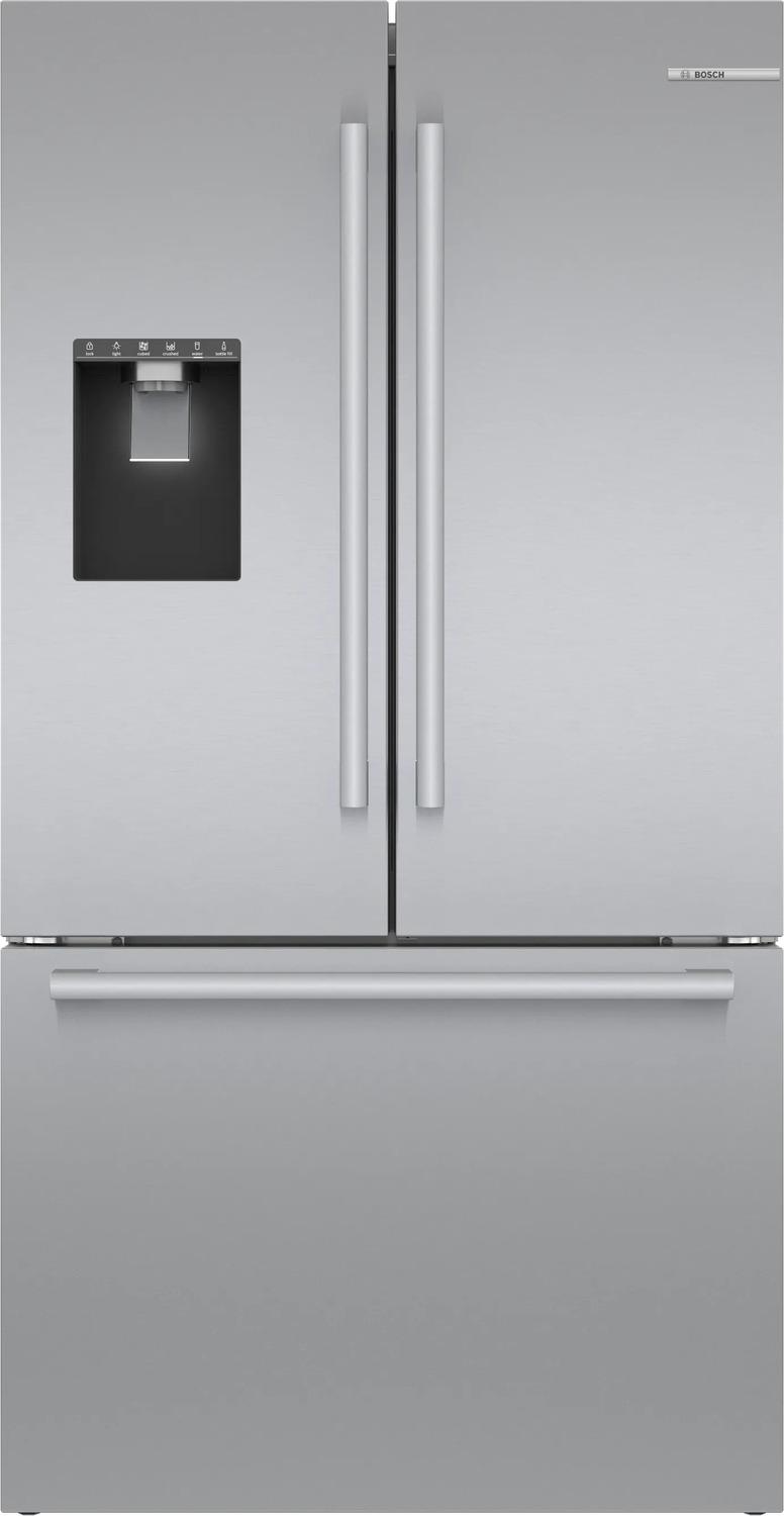 500 Series French Door Bottom Mount Refrigerator 36" Stainless steel (with anti-fingerprint)