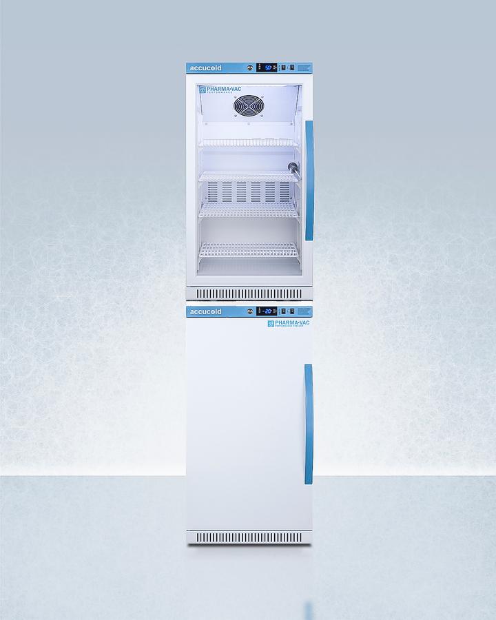 20" Wide Performance Series All-refrigerator/all-freezer Combination