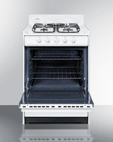 24" Wide Gas Range