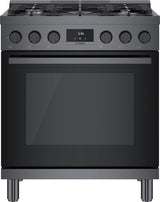 800 Series Gas Freestanding Range 30" Black Stainless Steel