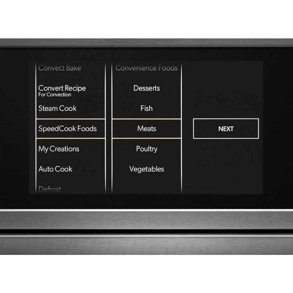 NOIR™ 30" Combination Microwave/Wall Oven with V2™ Vertical Dual-Fan Convection