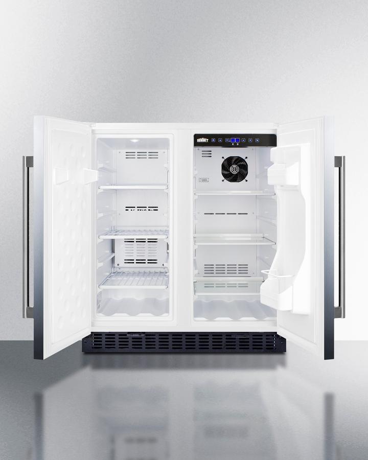 30" Wide Built-in Refrigerator-freezer