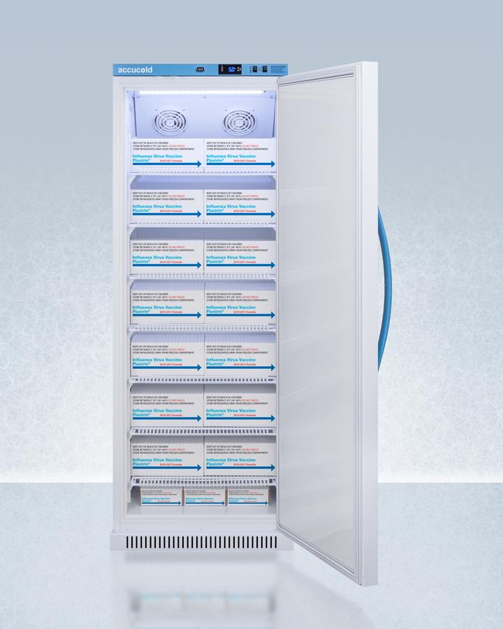 12 CU.FT. Upright Vaccine Refrigerator, Certified To Nsf/ansi 456 Vaccine Storage Standard