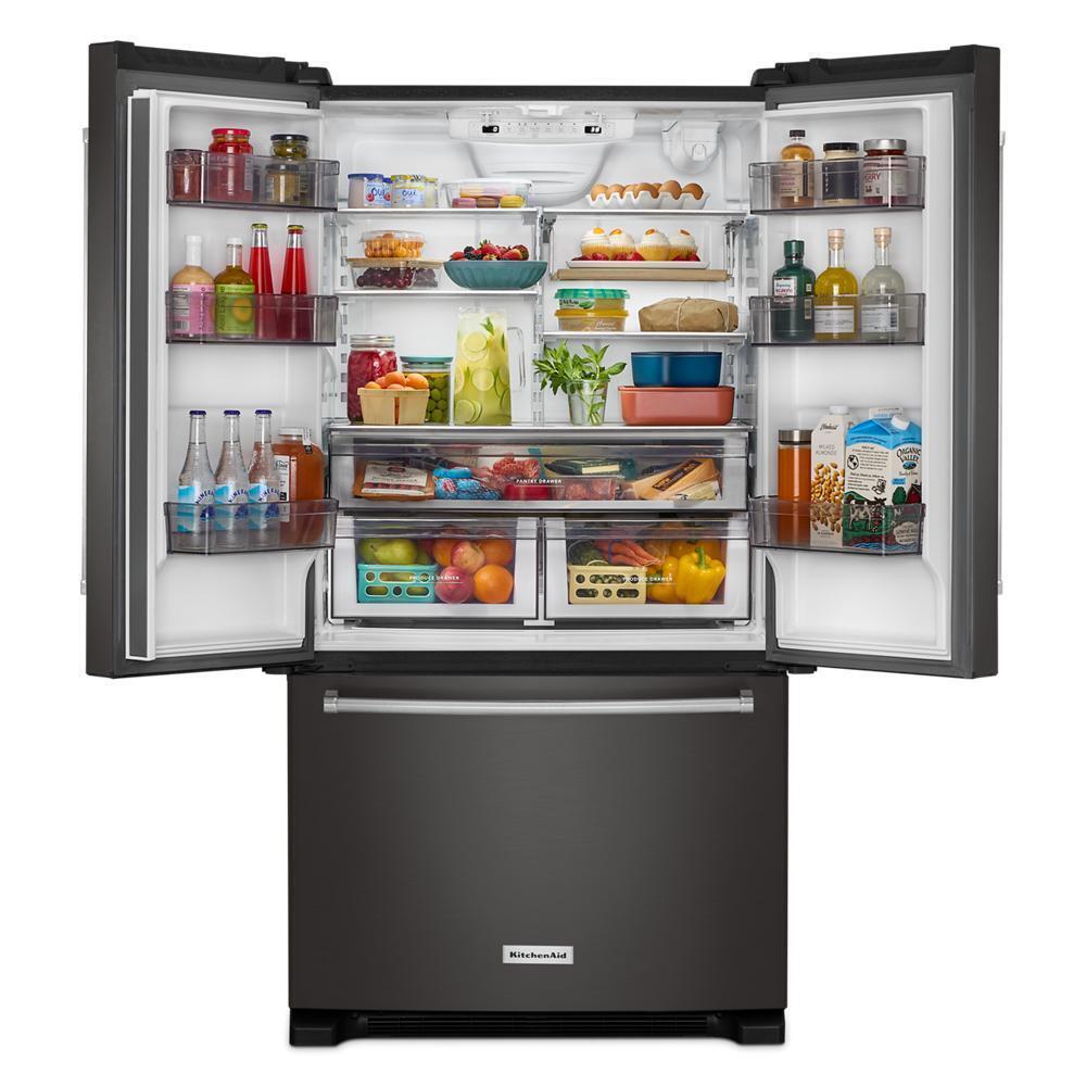 20 cu. ft. 36-Inch Width Counter-Depth French Door Refrigerator with Interior Dispense