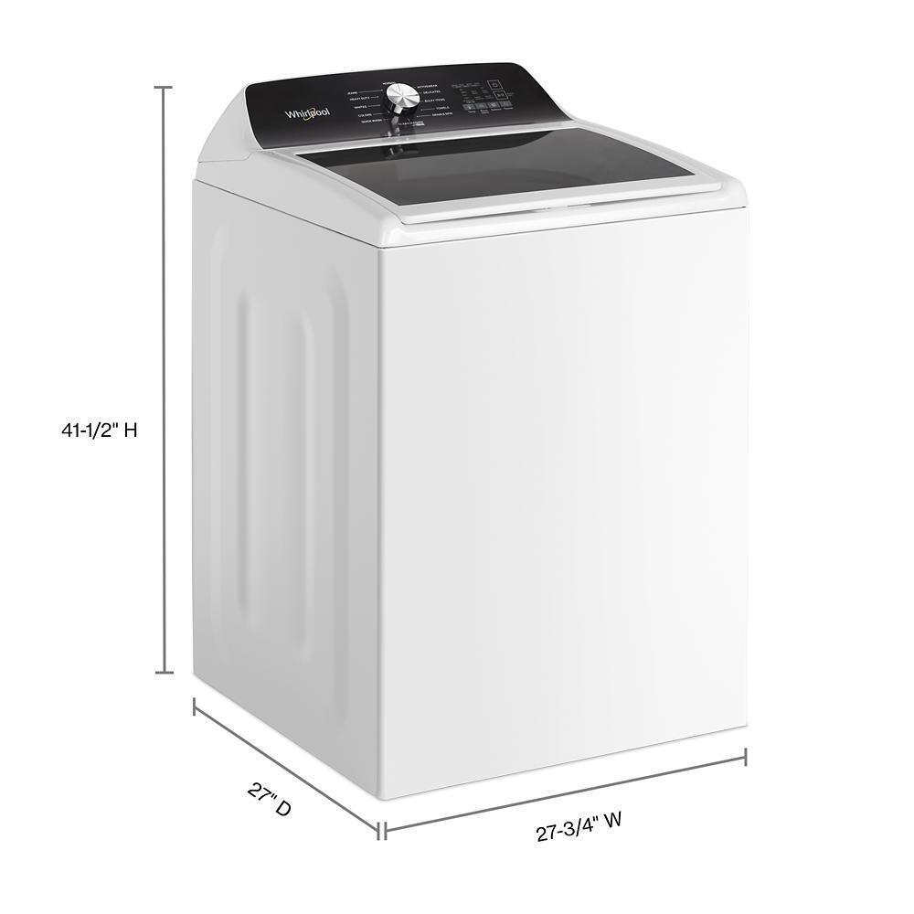 4.5 Cu. Ft. Top Load Agitator Washer with Built-In Faucet