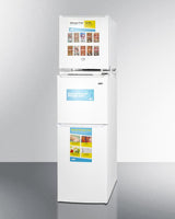 19" Wide Allergy-free Refrigerator/general Purpose Refrigerator-freezer Combination