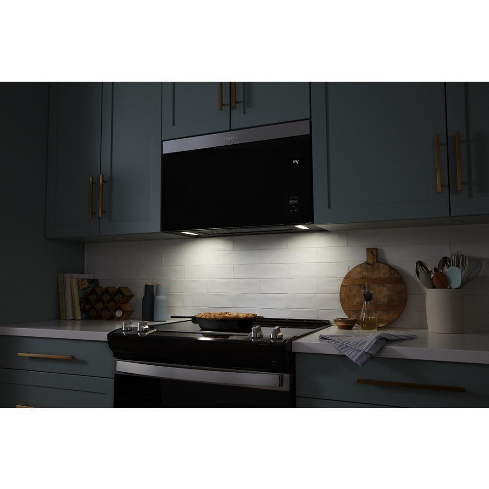 1.1 Cu. Ft. Flush Mount Microwave with Turntable-Free Design