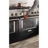 KitchenAid® 48'' Smart Commercial-Style Dual Fuel Range with Griddle