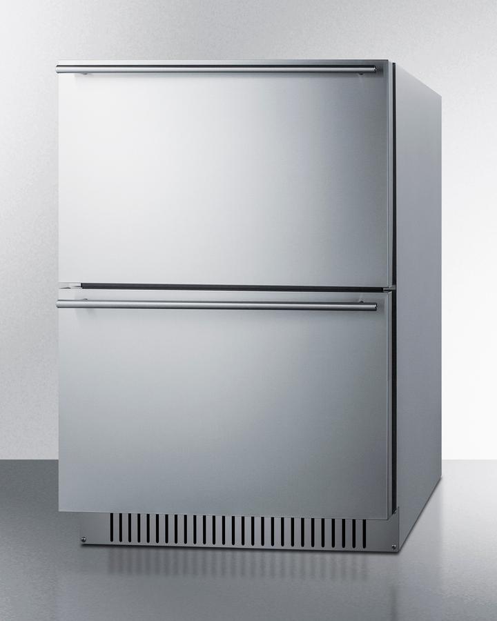 24" Wide 2-drawer All-refrigerator, ADA Compliant