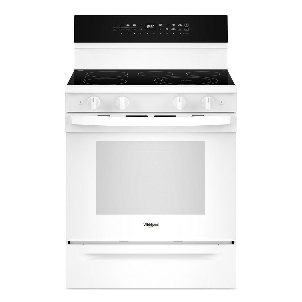 30-inch Smart Electric Smart Range with Air Cooking Technology, No Preheat Air Fry, High Speed Preheat Oven, WipeClean™ Coating, and Steam/Self Clean