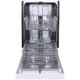 Element 18" Front Control Built-In Dishwasher - White (ENB6631PEBW)