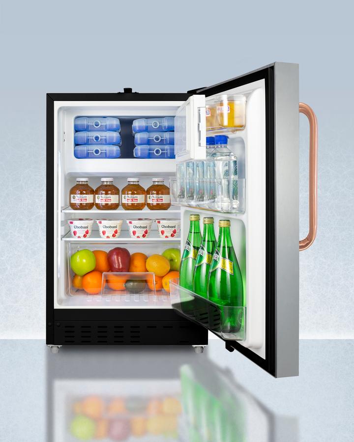 21" Wide Built-in Refrigerator-freezer, ADA Compliant