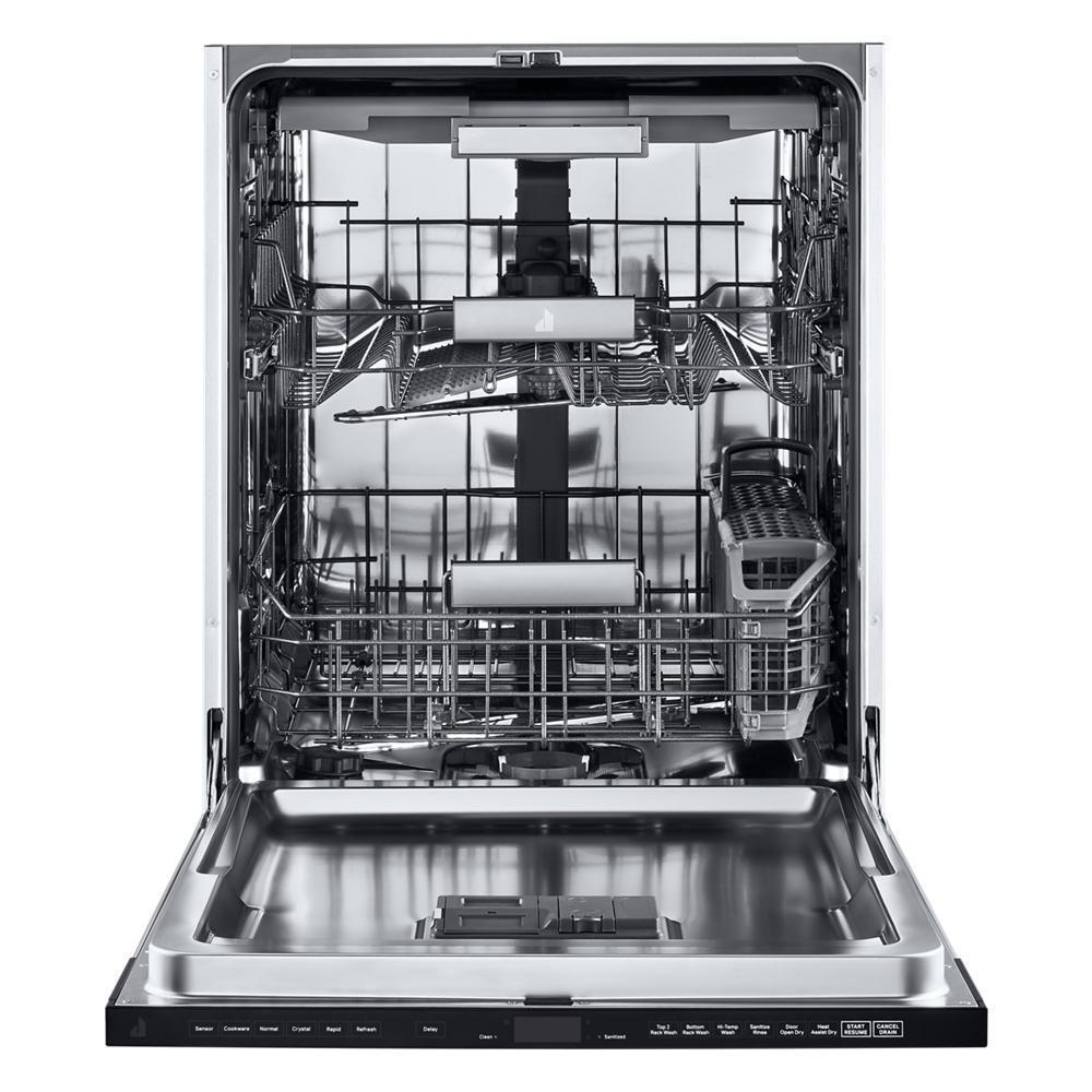 24" Panel-Ready Fully Integrated Dishwasher with Precise Fit 3rd Rack for Cutlery