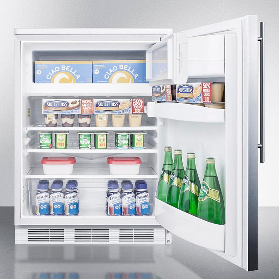 24" Wide Refrigerator-freezer