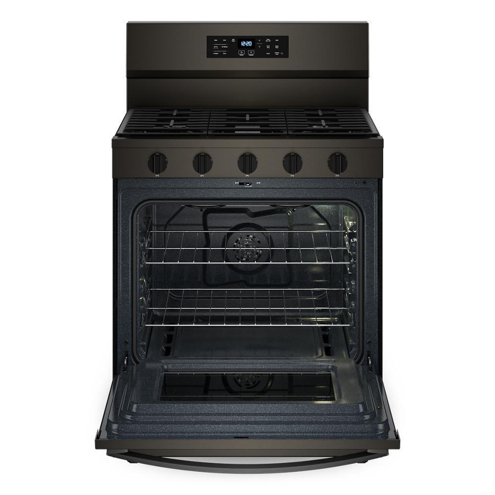 30-inch Gas Range with Air Cooking Technology, No Preheat Air Fry and Air Baking and Self Clean