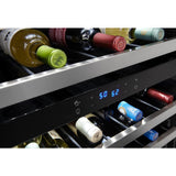 24-inch Wide Undercounter Wine Center with 46-Bottle Wine Storage