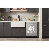 Third Level Jet Rack Dishwasher in PrintShield™ Finish, 41 dBA