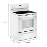 30-inch Electric Range with Steam Clean