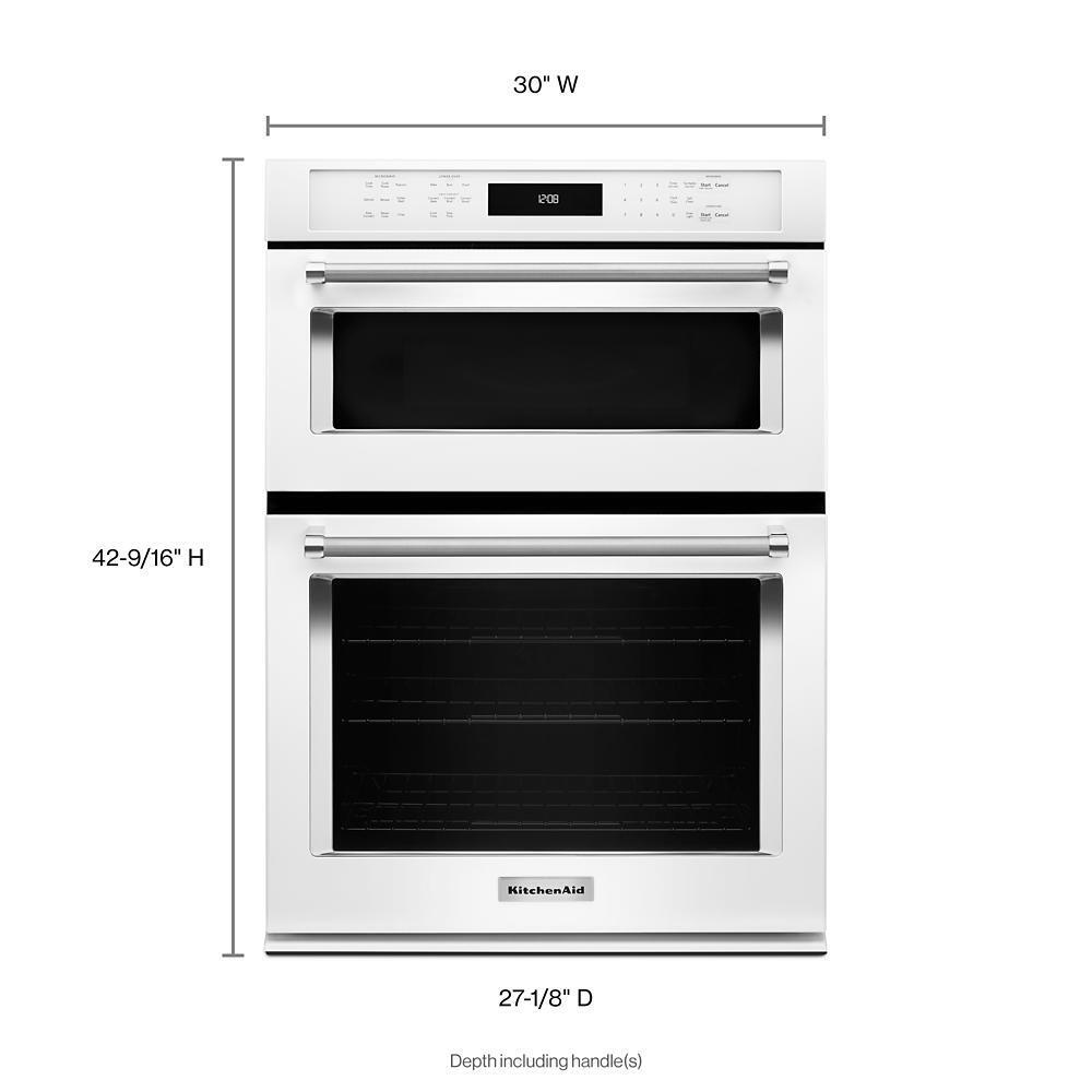 30" Combination Wall Oven with Even-Heat™ True Convection (Lower Oven)