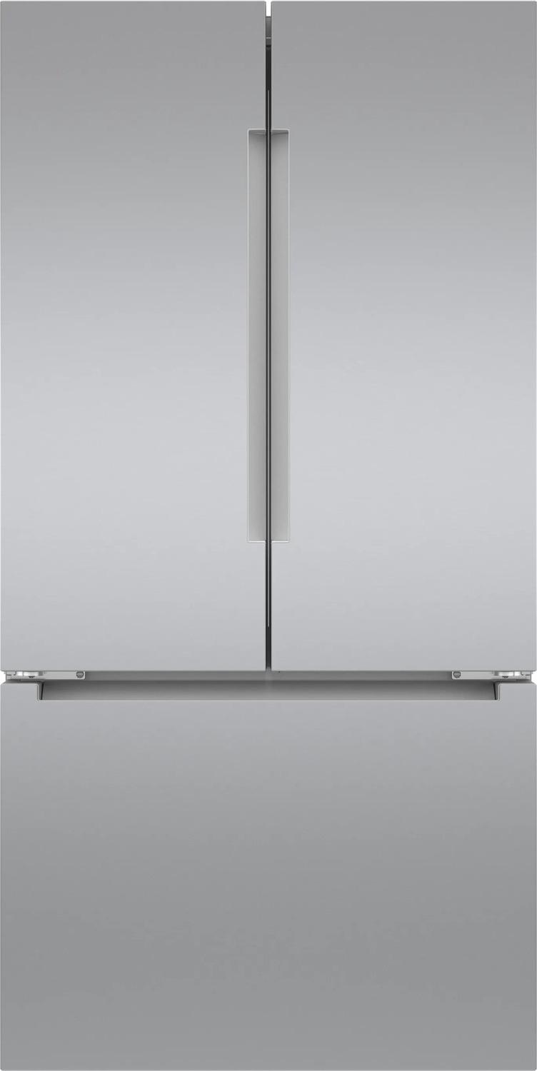 800 Series French Door Bottom Mount Refrigerator 36" Stainless steel (with anti-fingerprint)