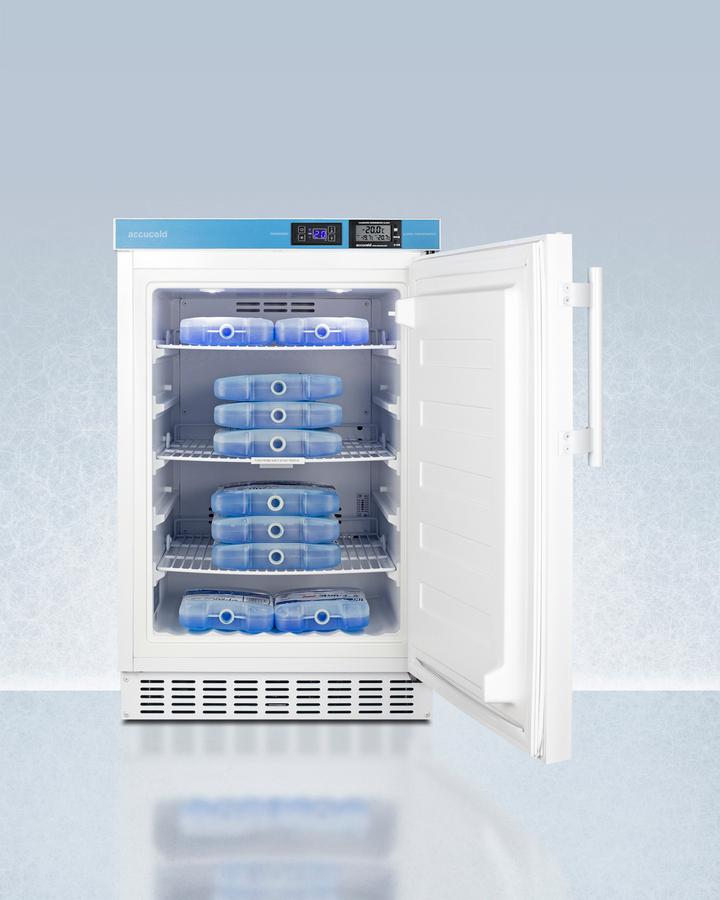 20" Wide Built-in Pharmacy All-freezer, ADA Compliant