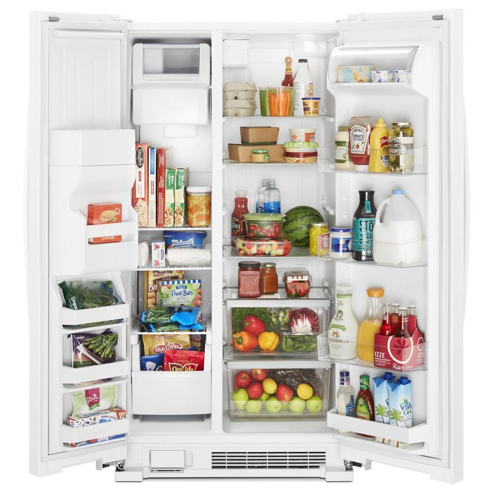 33-inch Wide Side-by-Side Refrigerator - 21 cu. ft.