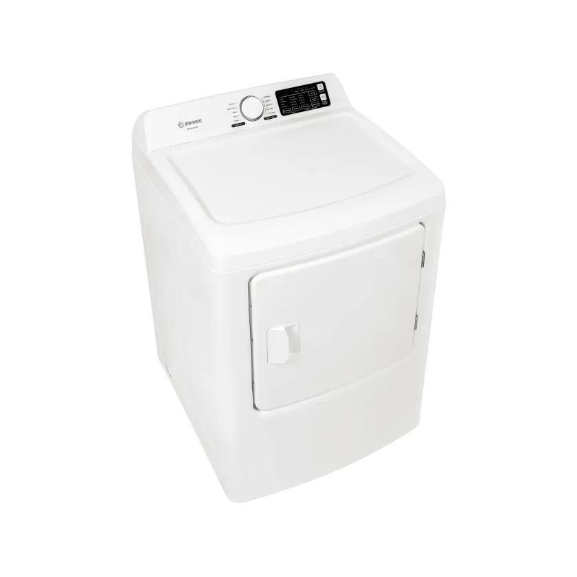 Element 6.7 Cu. Ft. Electric Dryer - White (ETDE6727CW, ENTD1064EXBW)