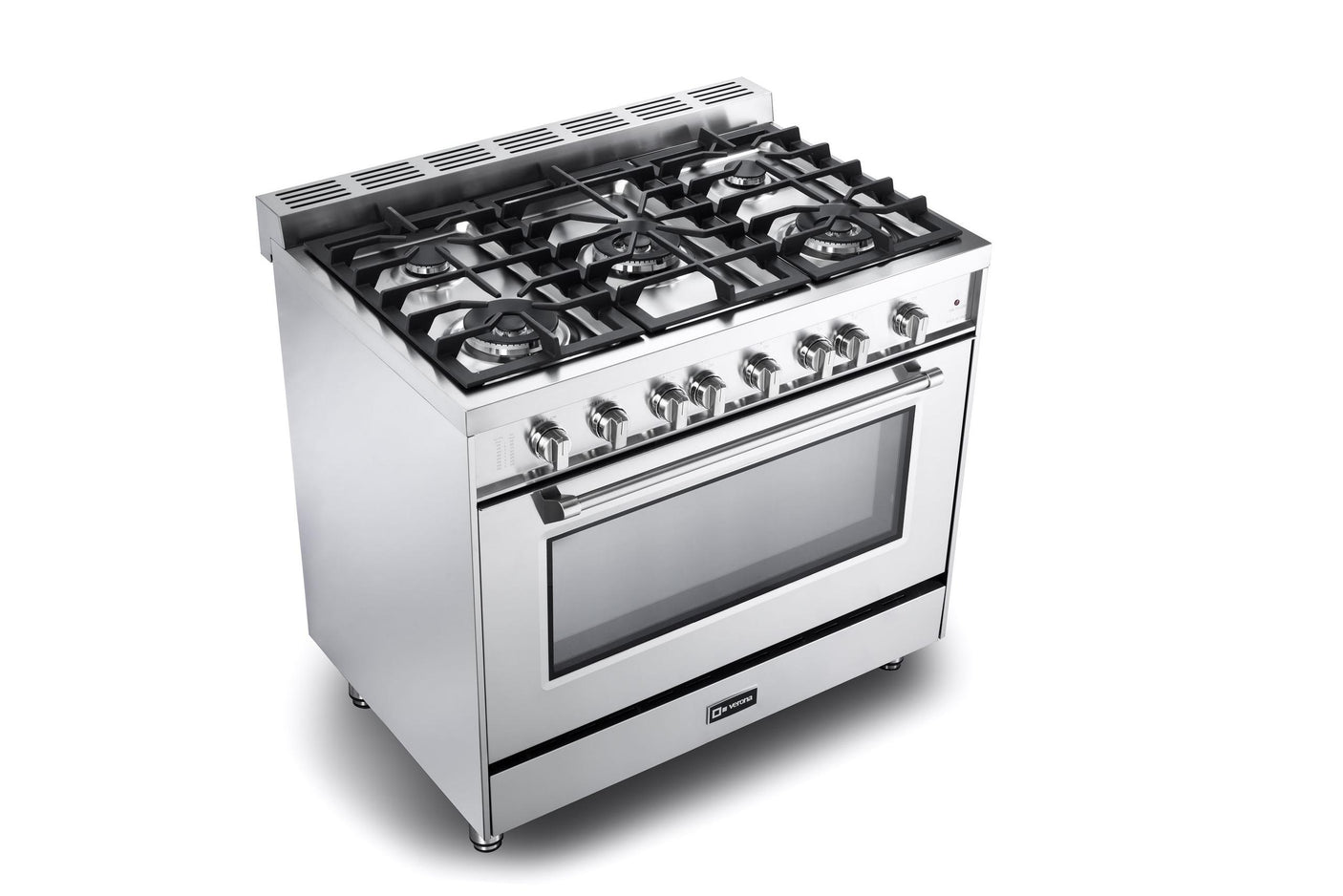 Prestige 36" Gas Single Oven Range - Stainless Steel