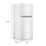 24-inch Wide Small Space Top-Freezer Refrigerator - 11.6 cu. ft.