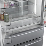 800 Series French Door Bottom Mount Refrigerator 36" Stainless steel (with anti-fingerprint)