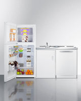 71" Wide All-in-one Kitchenette With Dishwasher