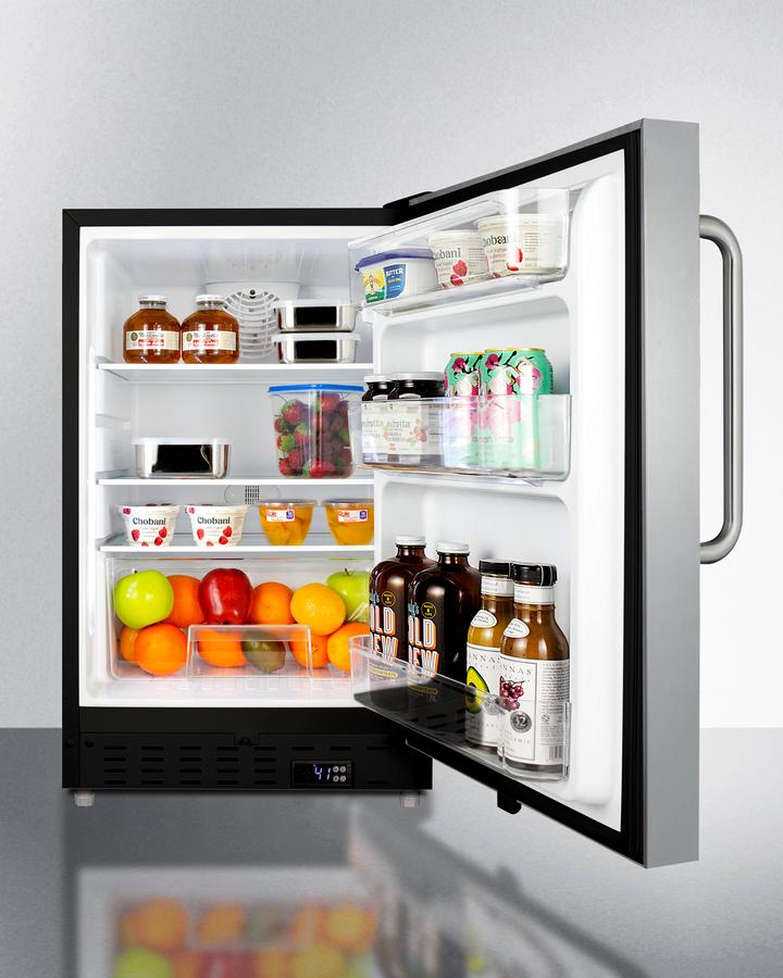 21" Wide Built-in All-refrigerator, ADA Compliant