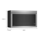 Over-The-Range Microwave with Flush Built-In Design