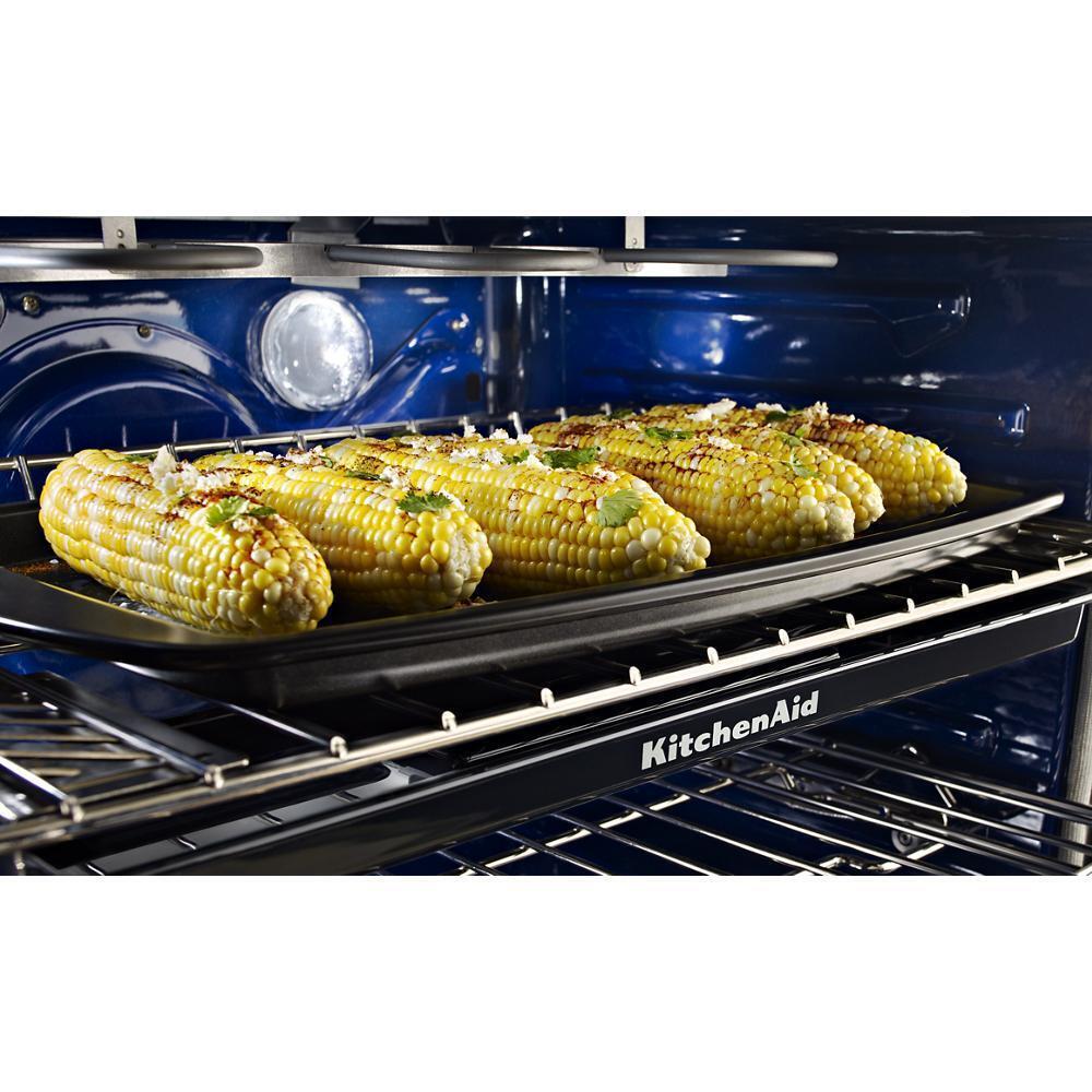 30-Inch 5 Burner Dual Fuel Double Oven Convection Range