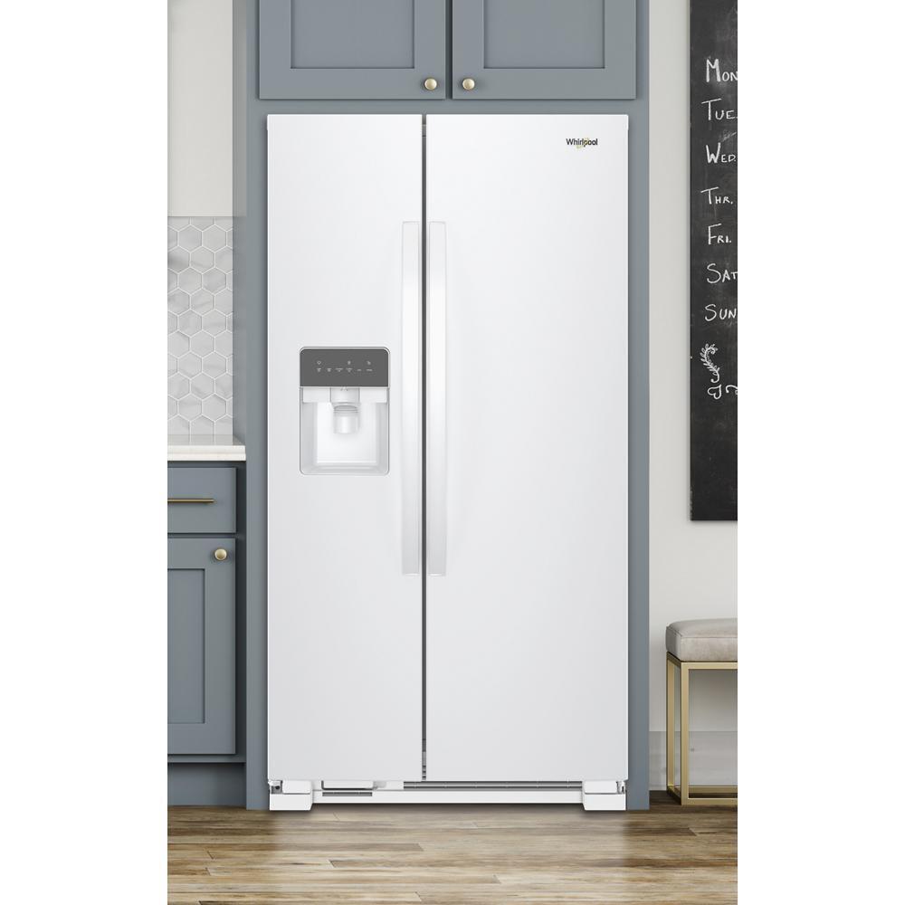 36-inch Wide Side-by-Side Refrigerator - 24 cu. ft.