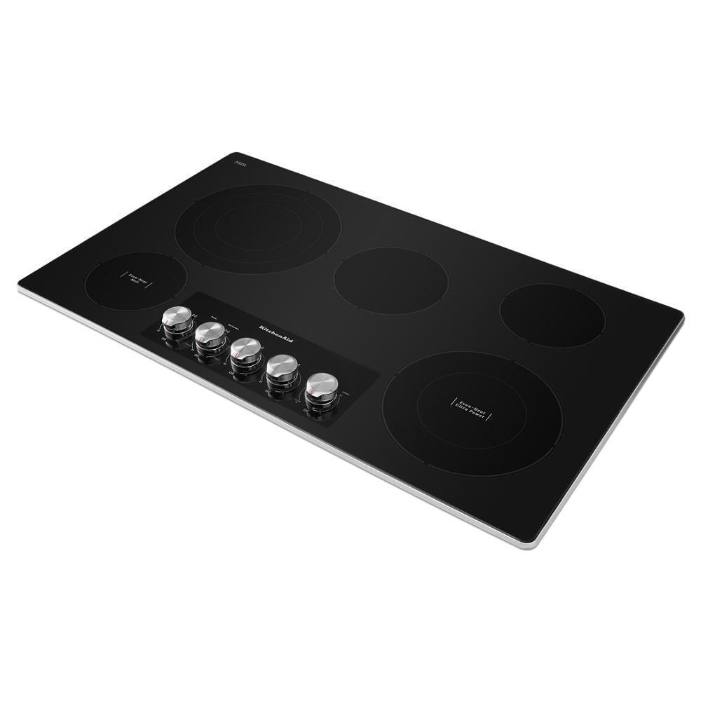 36" Electric Cooktop with 5 Elements and Knob Controls