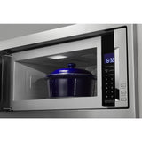 1000 Watt Built-In Low Profile Microwave with Slim Trim Kit