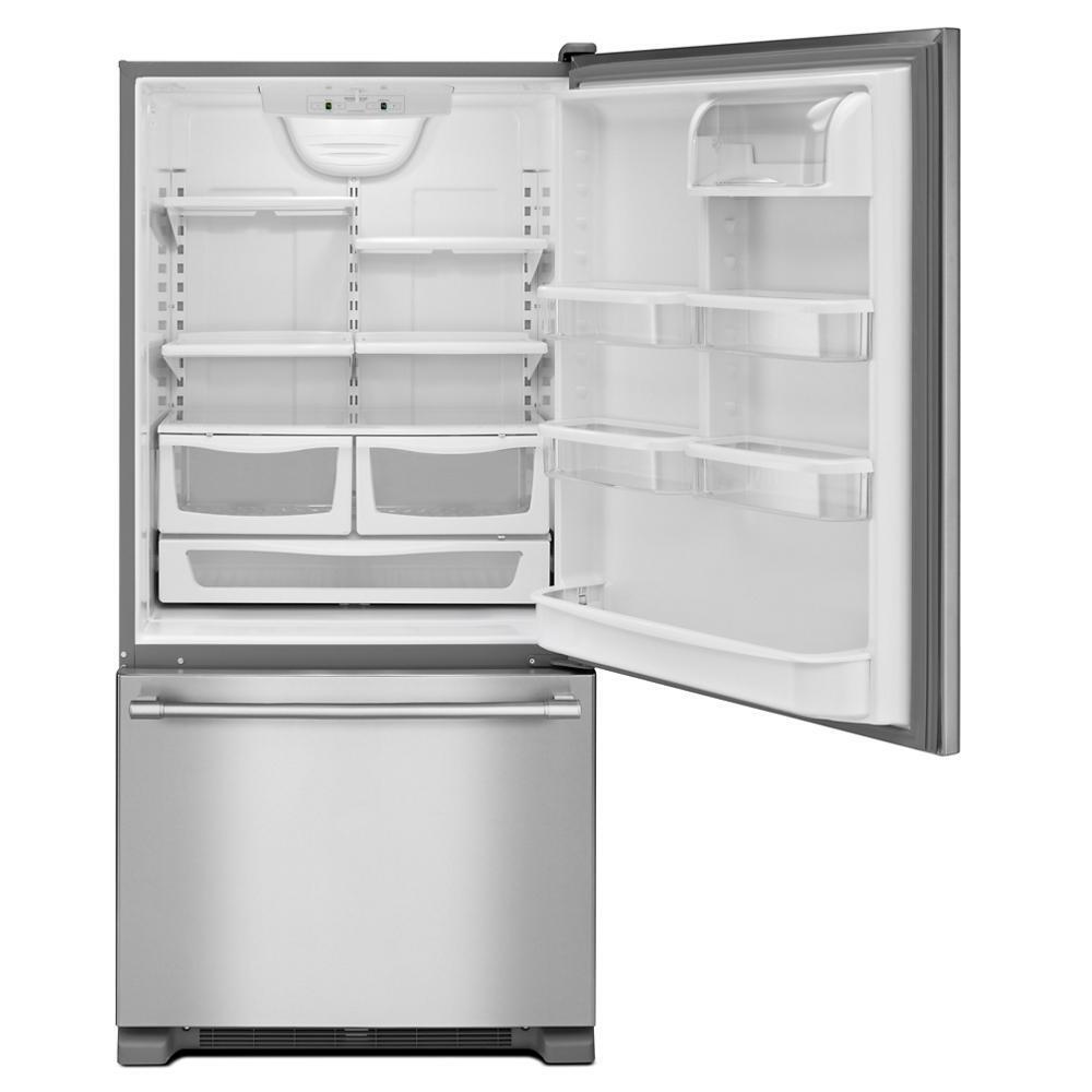 33-Inch Wide Bottom Mount Refrigerator - 22 Cu. Ft.