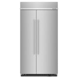 25.5 Cu Ft. 42" Built-In Side-by-Side Refrigerator with PrintShield™ Finish