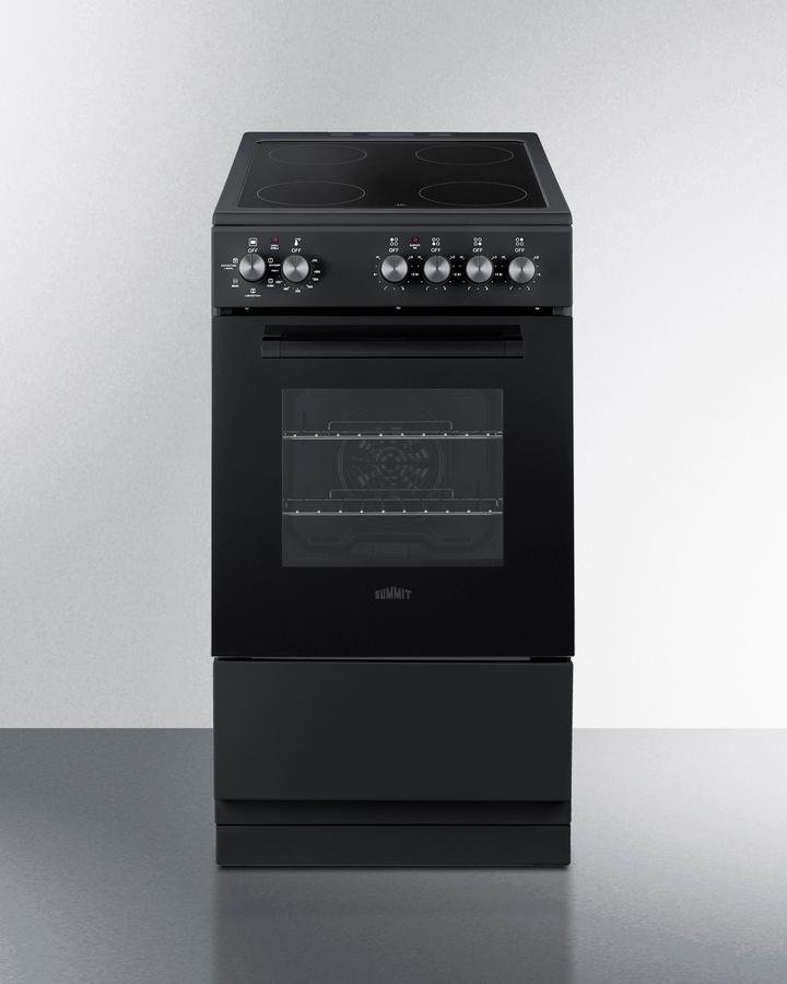 20" Wide Electric Smooth-top Range