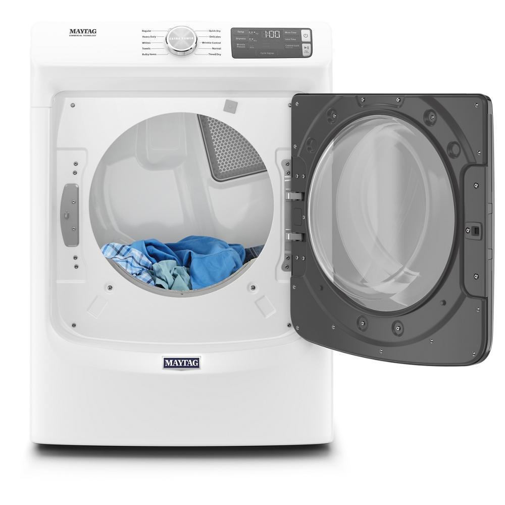 Front Load Electric Dryer with Extra Power and Quick Dry cycle - 7.3 cu. ft.