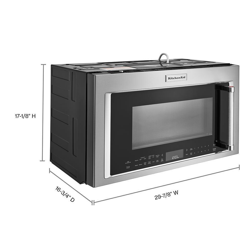 30" 1200-Watt Microwave Hood Combination with Convection Cooking