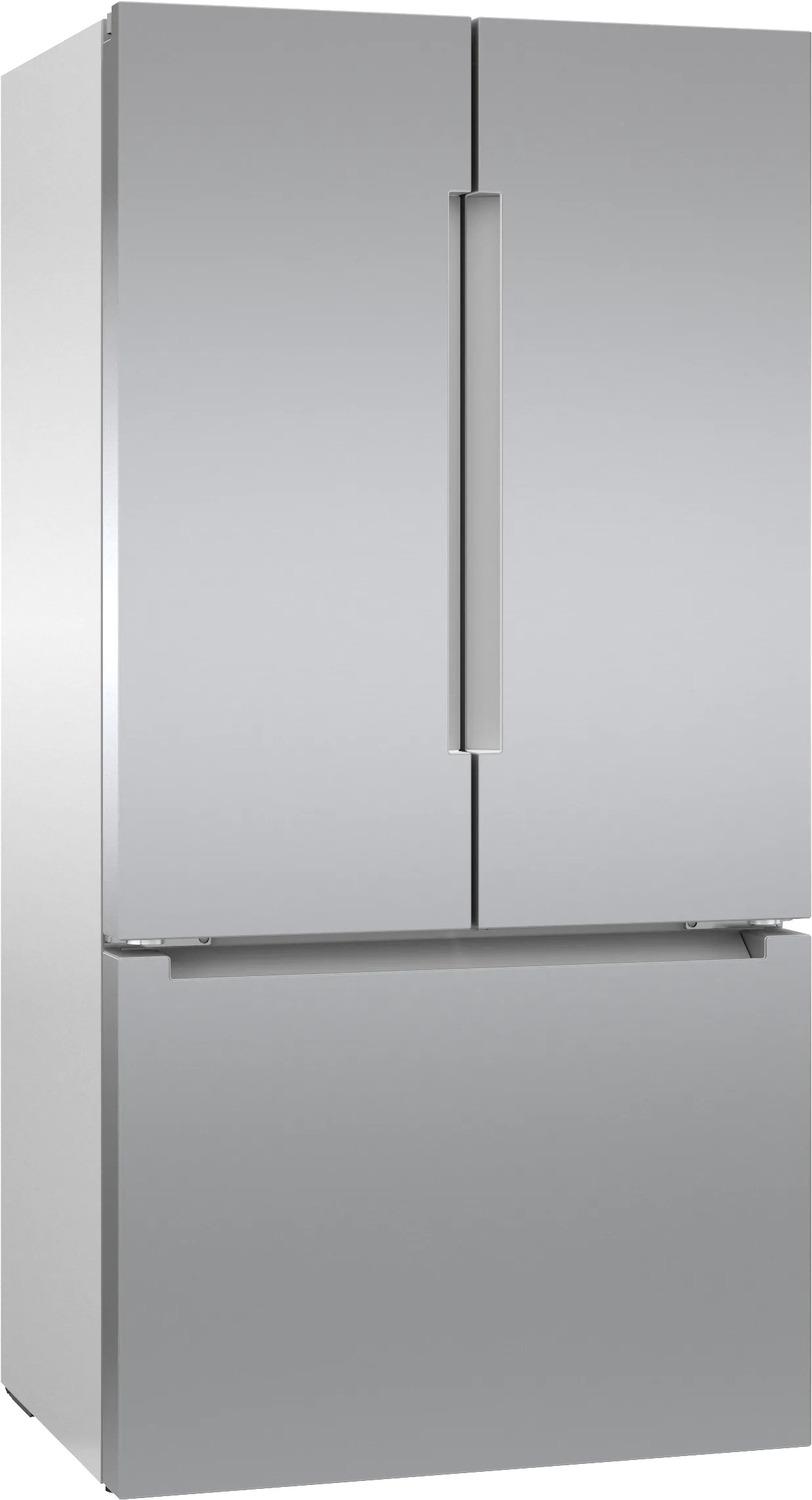 800 Series French Door Bottom Mount Refrigerator 36" Stainless steel (with anti-fingerprint)