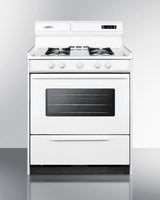 30" Wide Gas Range